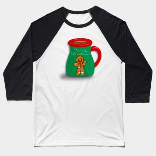 Gingerbread Man Mug Baseball T-Shirt